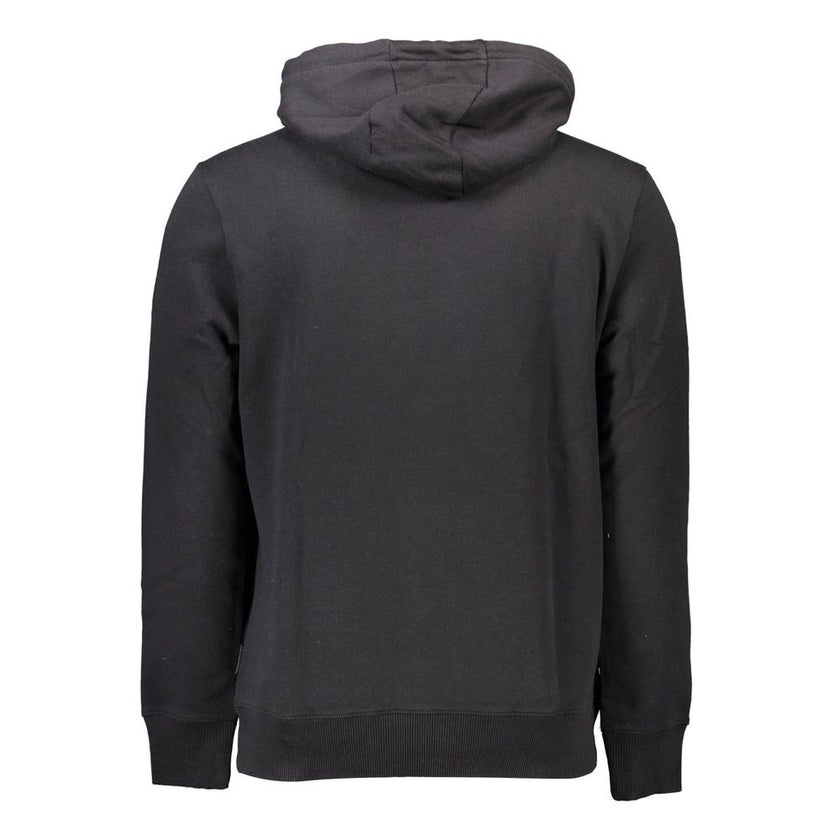 Napapijri Schwarzer Baumwoll-Sweatshirt