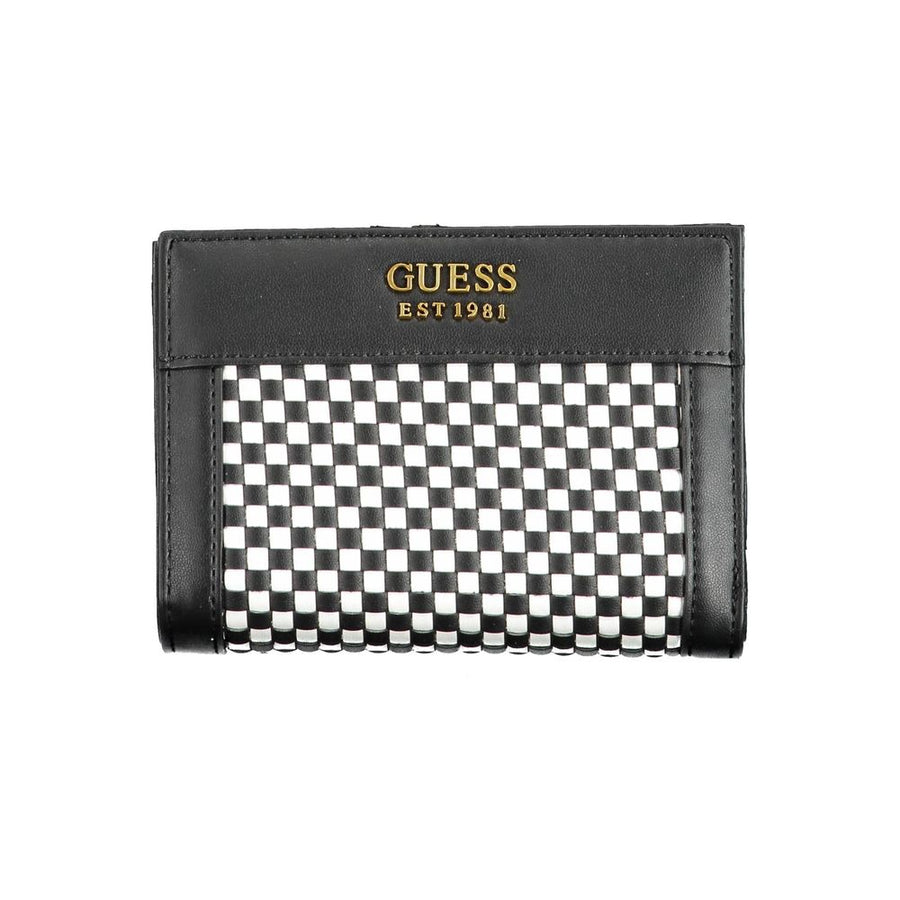 Guess Women's Black Polyurethane Wallet