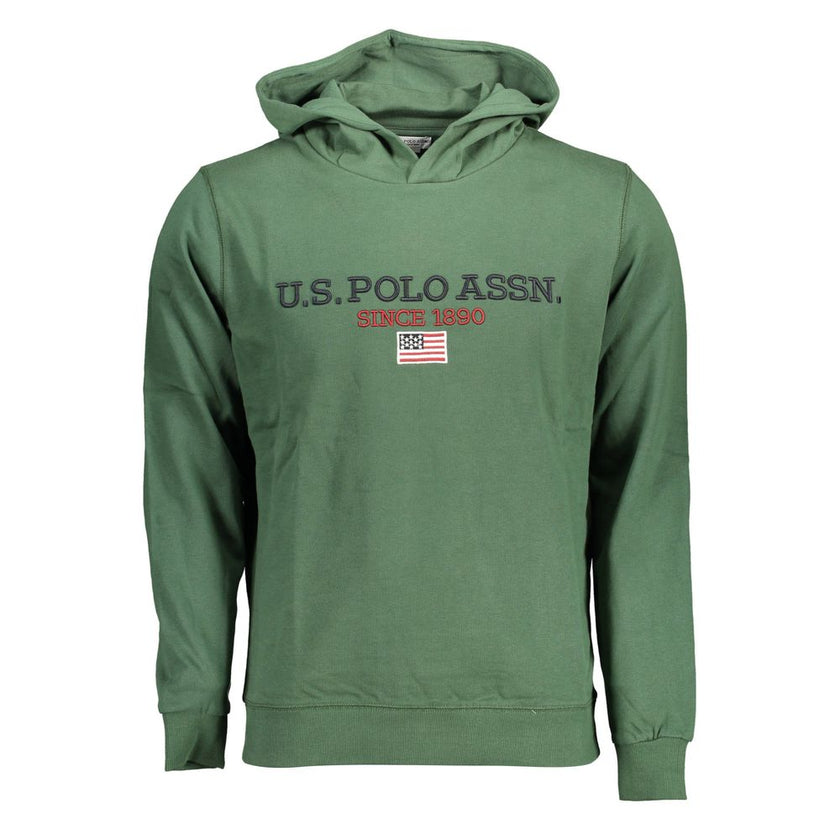 U.S. POLO ASSN. Verde Baumwoll-Sweatshirt für Herren