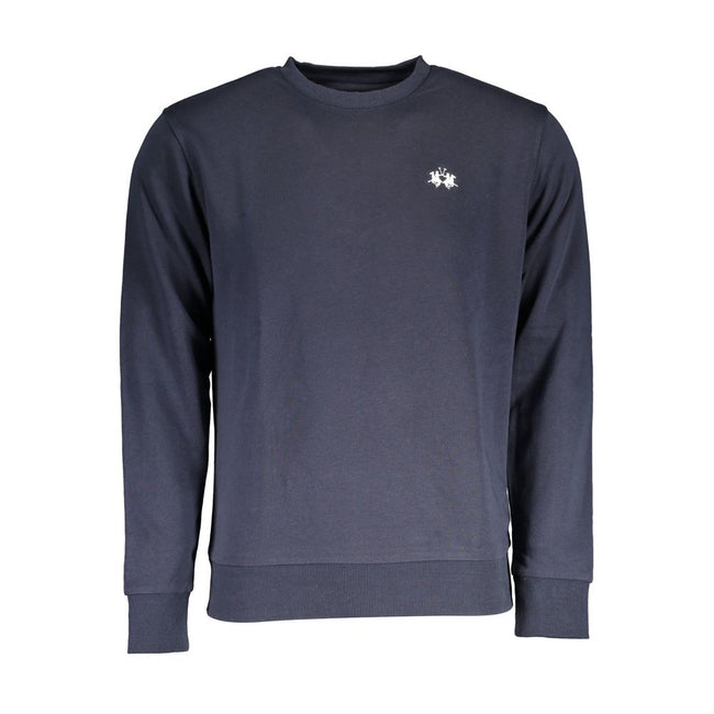 La Martina Schwarzer Baumwoll-Sweatshirt