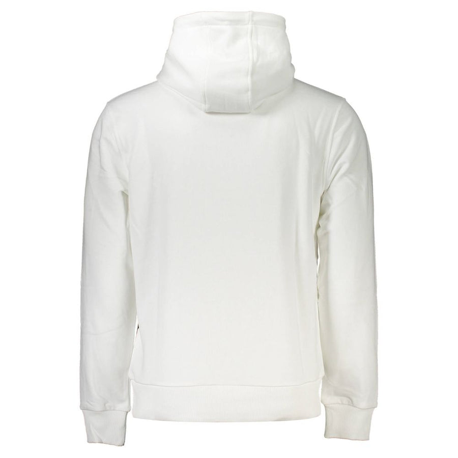 Cavalli Class Weißes Baumwoll-Sweatshirt für Herren