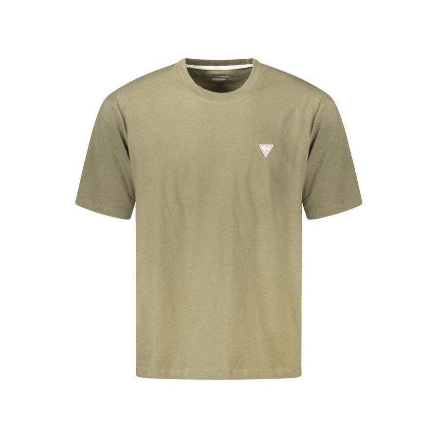 Guess Jeans Verde Baumwoll-T-Shirt für Herren