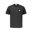 Calvin Klein Schwarzes Baumwoll-T-Shirt für Herren
