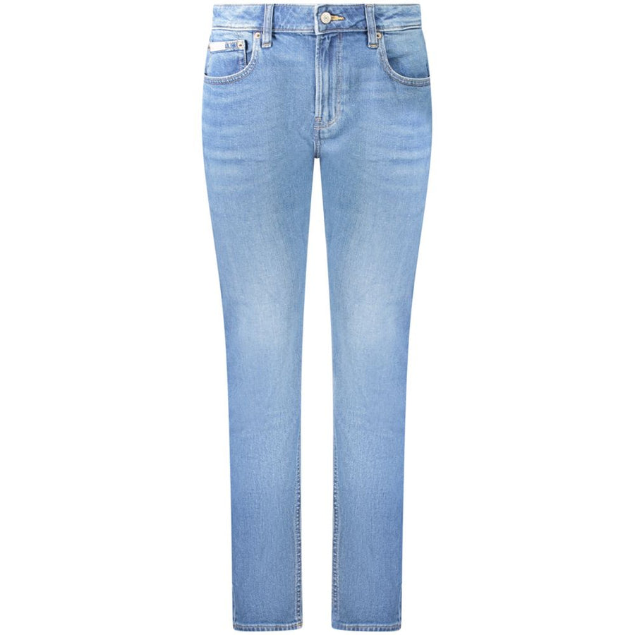 Calvin Klein Blu Baumwoll-Jeans für Damen