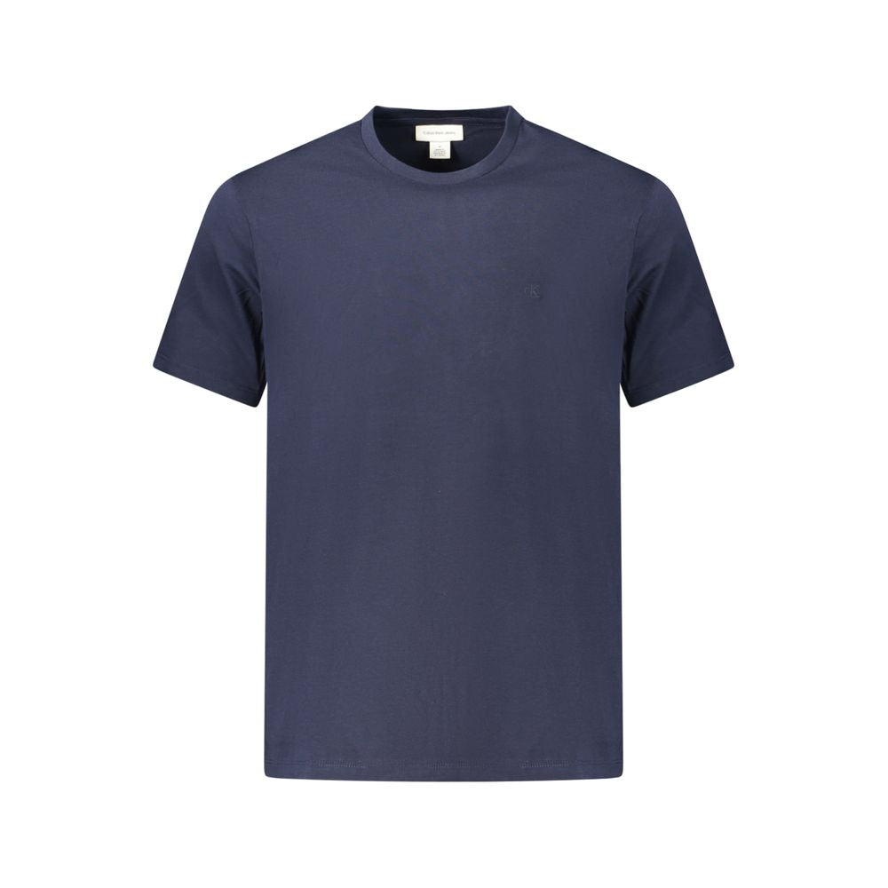 Calvin Klein Men's Blue Cotton T-Shirt