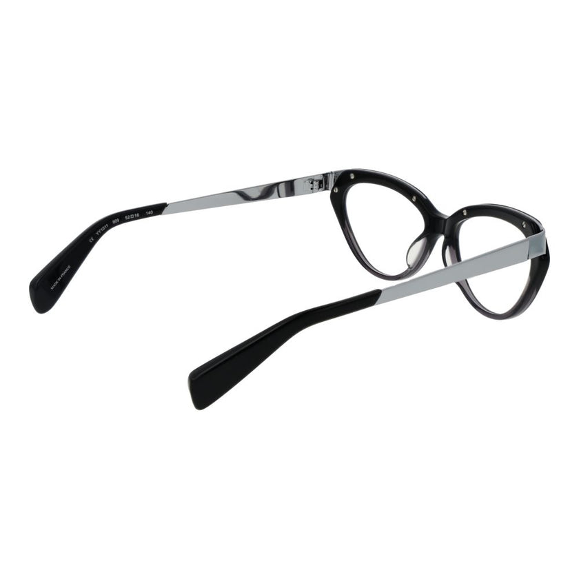 Yohji Yamamoto Schwarze Brille aus Acetat (Gestell)