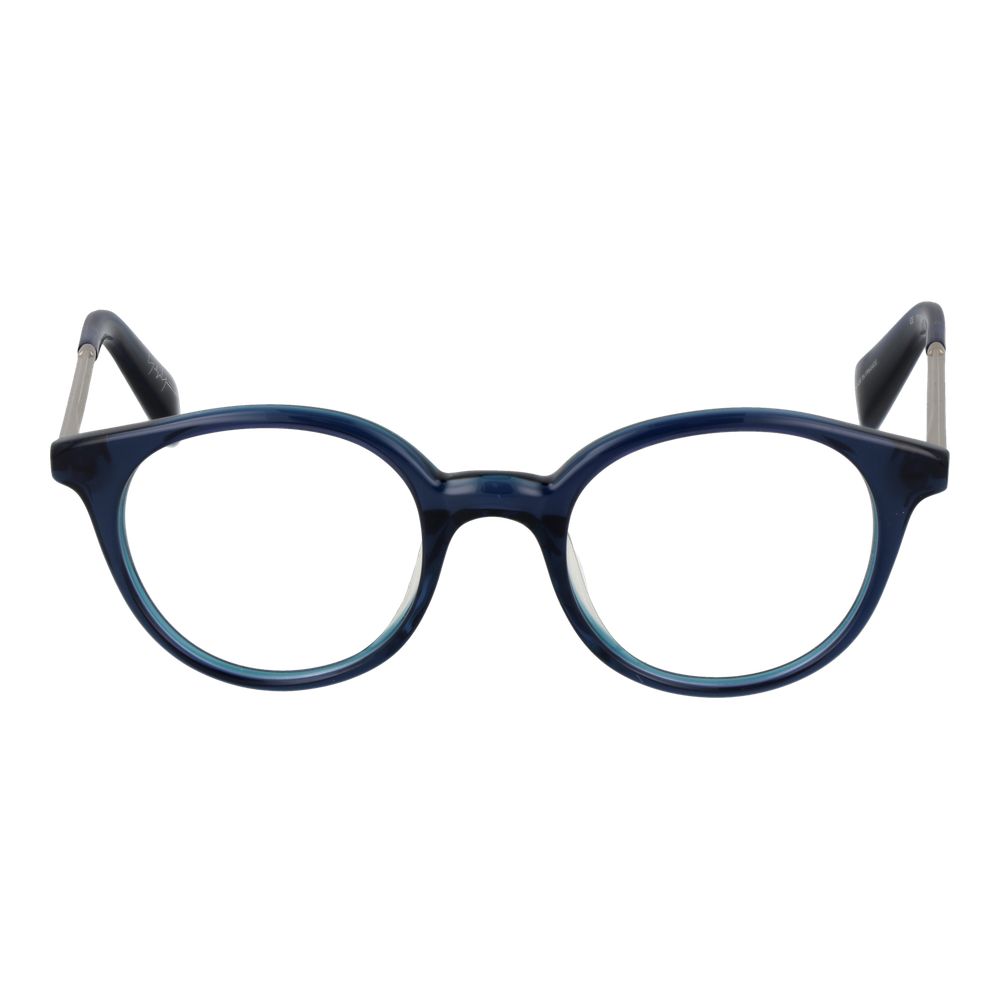 Yohji Yamamoto Blaue Brille aus Acetat (Gestell)