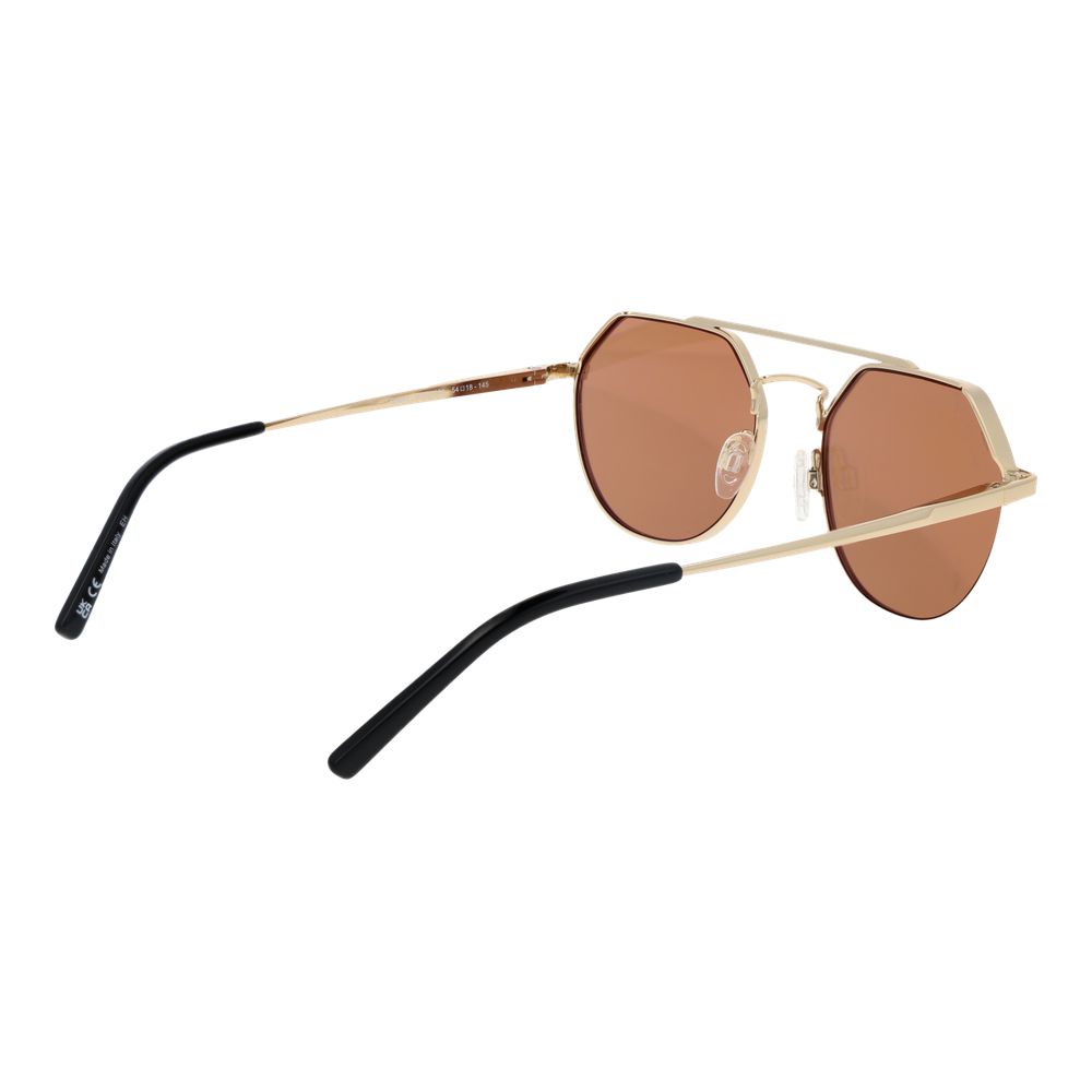 Serengeti Sonnenbrille aus Goldmetall