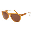 Serengeti Orangefarbene Sonnenbrille aus Kunststoff