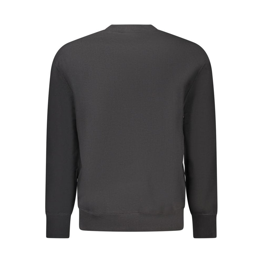 Calvin Klein Schwarzer Baumwoll-Herren-Sweatshirt