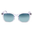 Serengeti Sonnenbrille aus transparentem Acetat