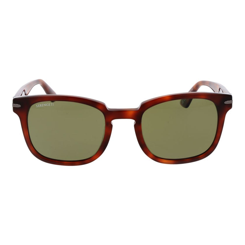 Serengeti Braune Sonnenbrille aus Acetat