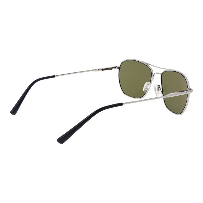 Serengeti Sonnenbrille aus silbernem Metall