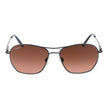Serengeti Graue Sonnenbrille aus Metall