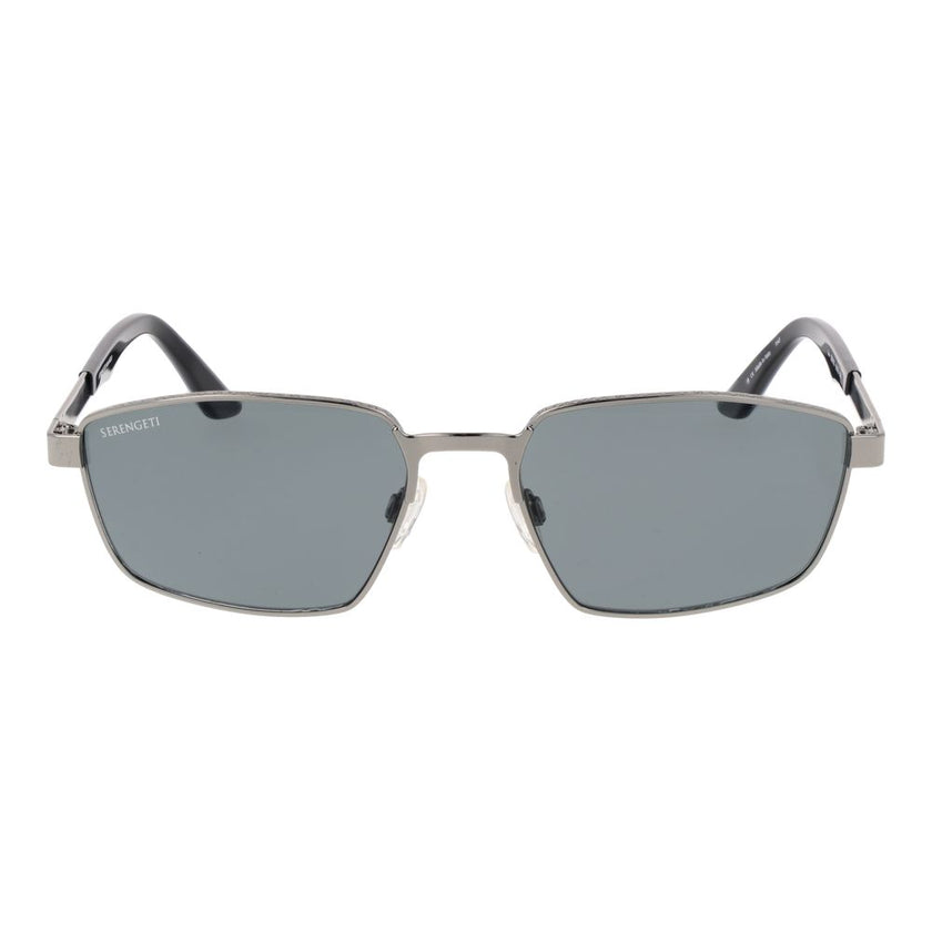 Serengeti Graue Metallsonnenbrille