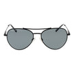 Serengeti schwarze Sonnenbrille aus Metall