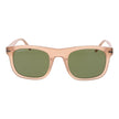 Serengeti-Sonnenbrille aus beigefarbenem Azetat