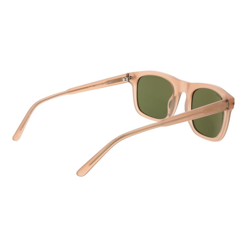 Serengeti-Sonnenbrille aus beigefarbenem Azetat
