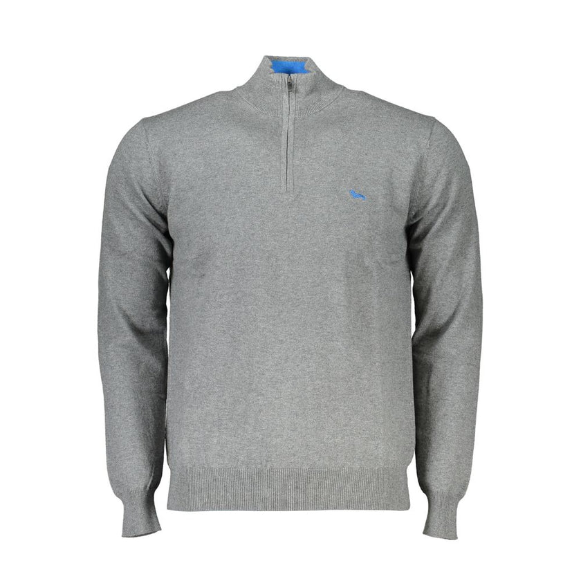Harmont & Blaine Grauer Baumwollpullover