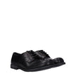 Dolce & Gabbana Schwarze Oxford- und Derby-Schuhe aus Leder