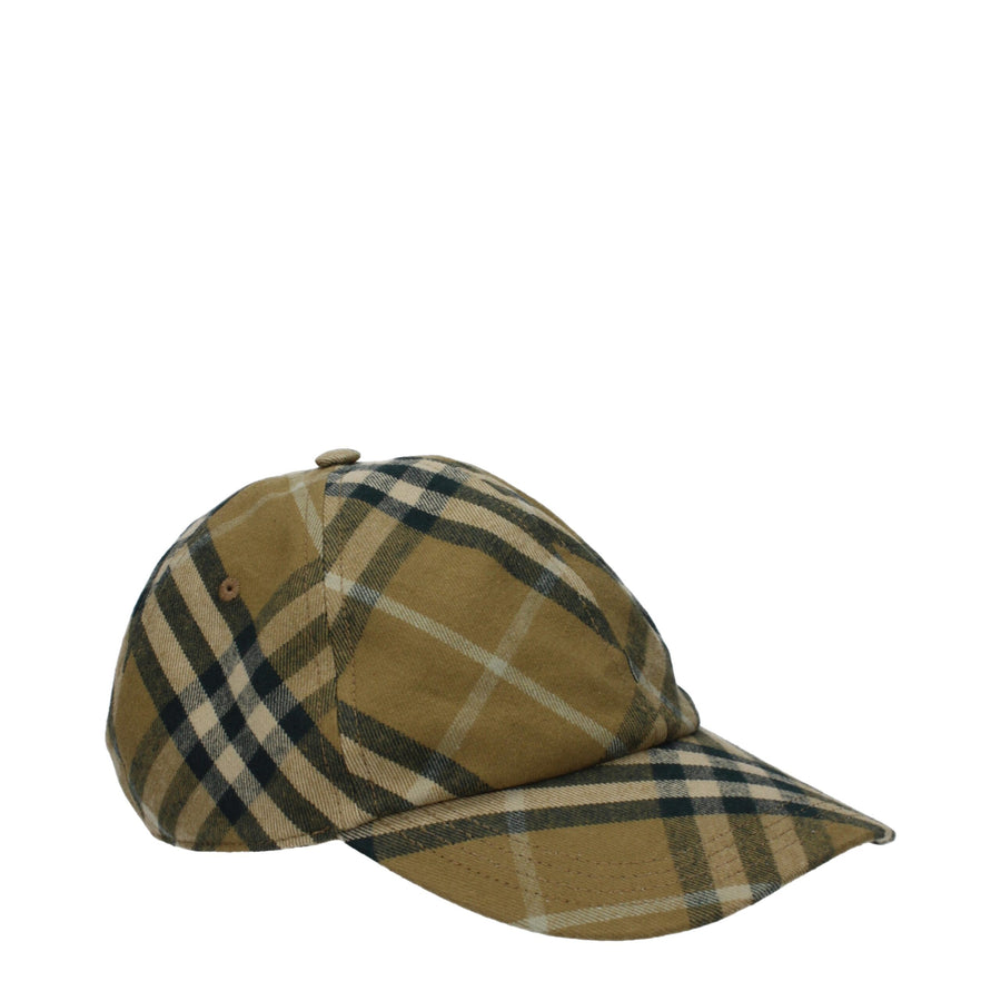 Burberry Green Cotton Cap (Baseball Cap)
