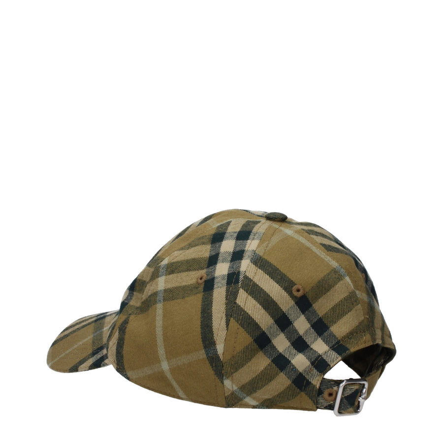 Burberry Green Cotton Cap (Baseball Cap)