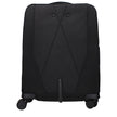 Piquadro Schwarze Stoff-Gepäck- und Reisetasche