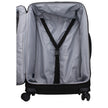 Piquadro Schwarze Stoff-Gepäck- und Reisetasche