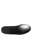 Dolce & Gabbana Schwarz Jacquard Loafers Formal Männer Kleid Schuhe