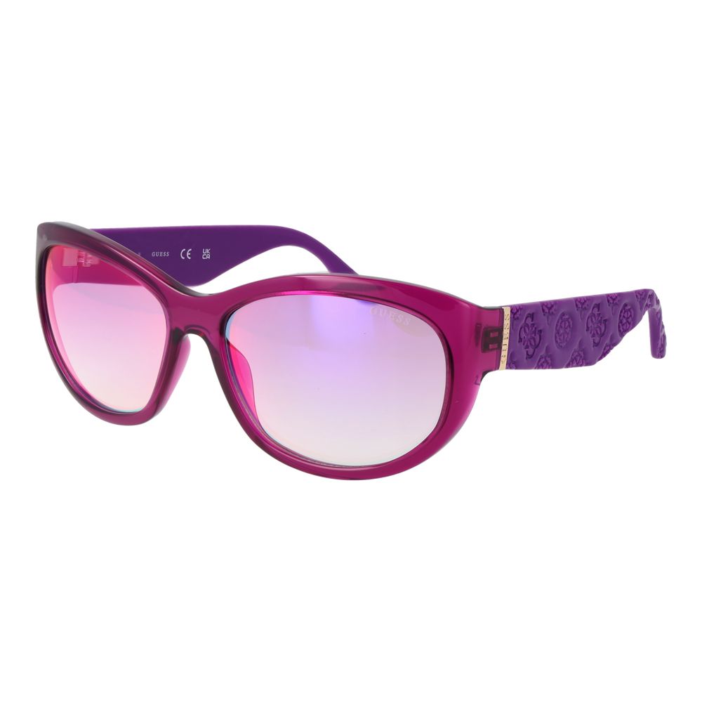 Guess Violet Plastic Sunglasses