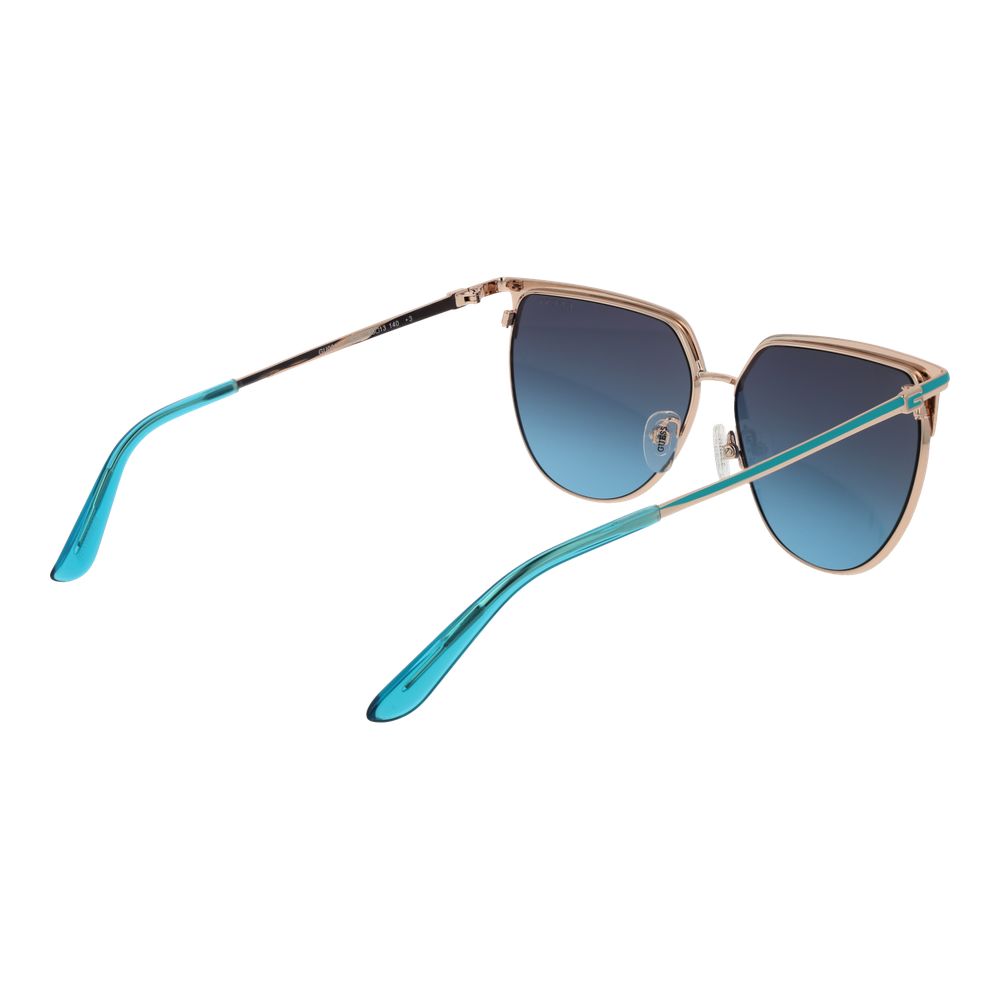 Guess Sonnenbrille aus Goldmetall