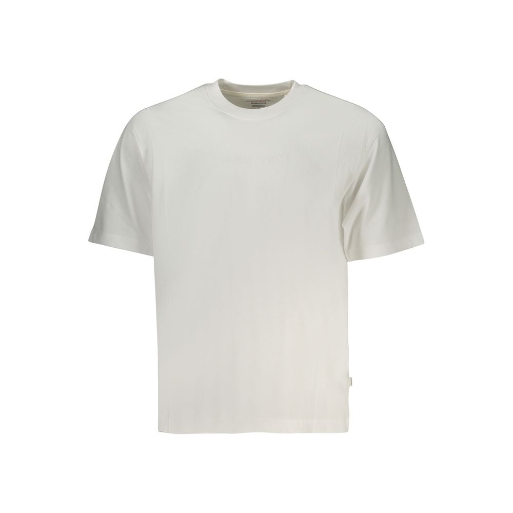 Guess Jeans Bianco Baumwoll-T-Shirt für Herren