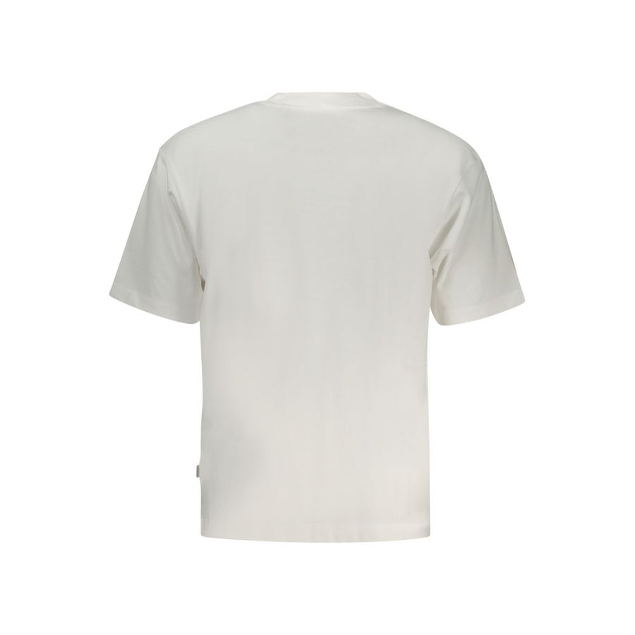 Guess Jeans Men's White Cotton T-Shirt