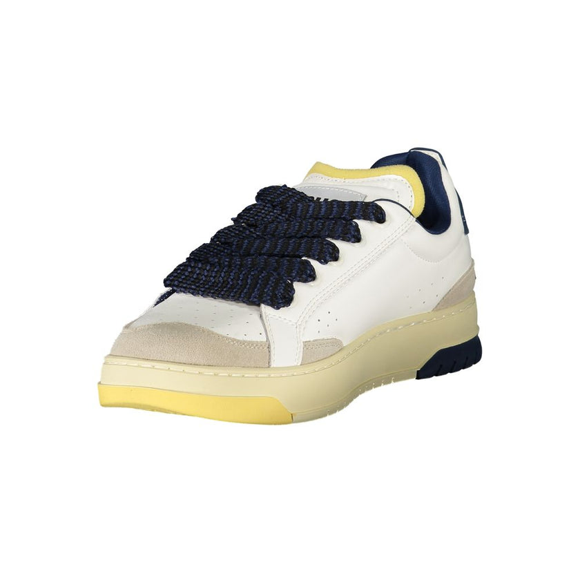 Blauer Bianco Polyurethan-Sneaker für Herren