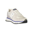 Blauer Graue Sportschuhe aus Polyester