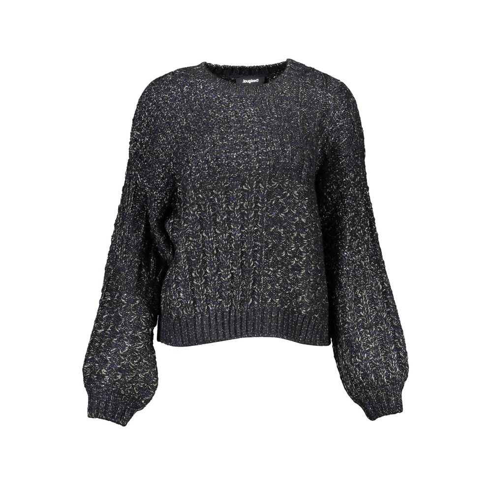 Desigual Women's Black Acrylic Jumper