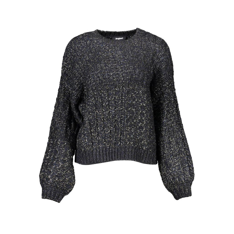Desigual Women's Black Acrylic Jumper