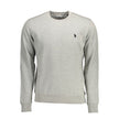 U.S. POLO ASSN. Graues Baumwoll-Sweatshirt für Herren