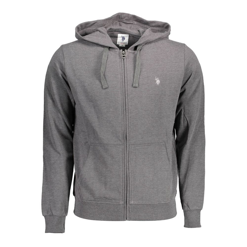 U.S. POLO ASSN. Graues Baumwoll-Sweatshirt für Herren