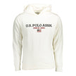U.S. POLO ASSN. Weißes Herren-Sweatshirt aus Baumwolle