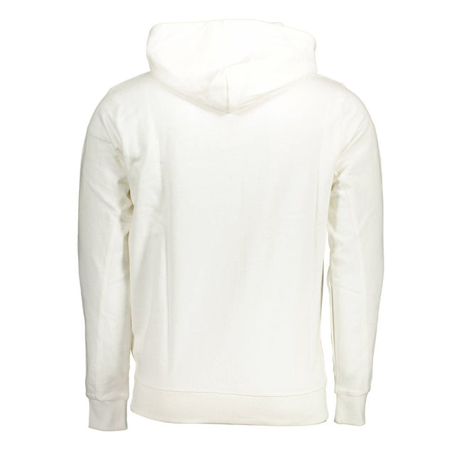 U.S. POLO ASSN. Weißes Herren-Sweatshirt aus Baumwolle