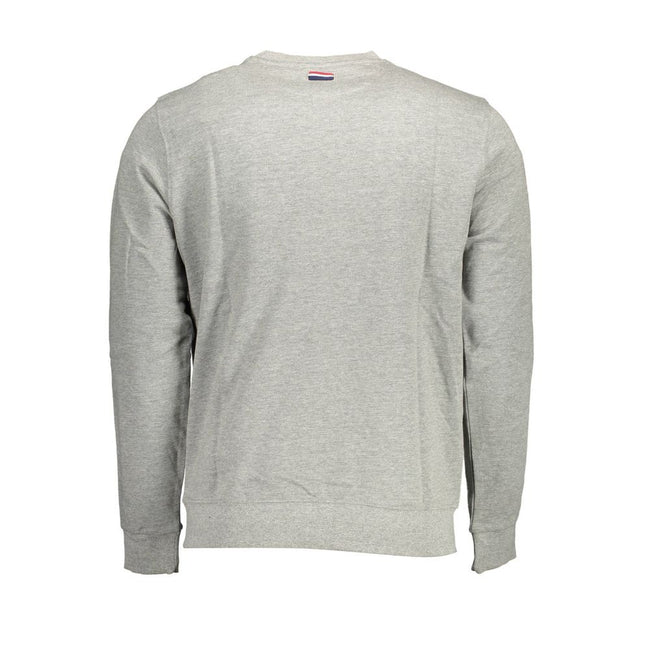 U.S. POLO ASSN. Graues Baumwoll-Sweatshirt für Herren