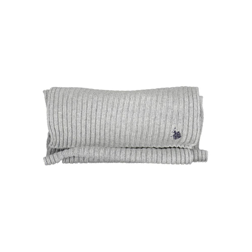 U.S. POLO ASSN. Grauer Wollschal