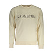 La Martina Bianco Baumwoll-Sweatshirt für Herren
