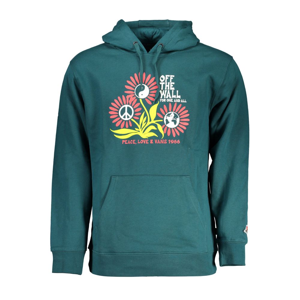 Men's Vans Green Cotton Sweatshirt