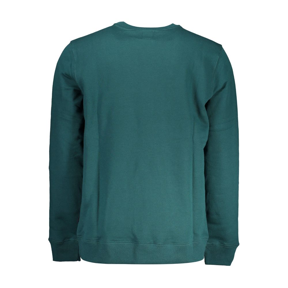 Vans Men's Green Cotton Sweatshirt