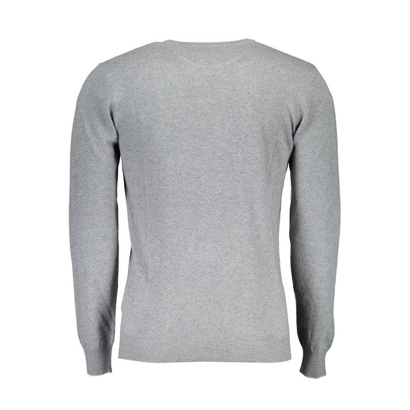 U.S. POLO ASSN. Grauer Pullover aus Wolle