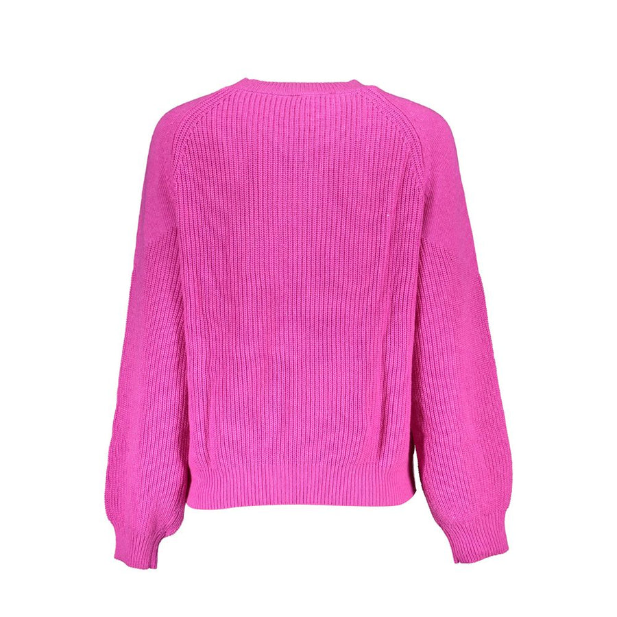 Desigual women's pink polyester sweater