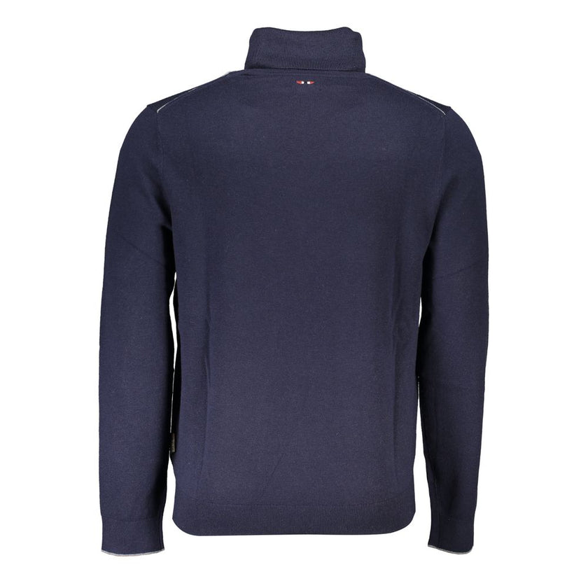 Napapijri Blauer Stoffpullover