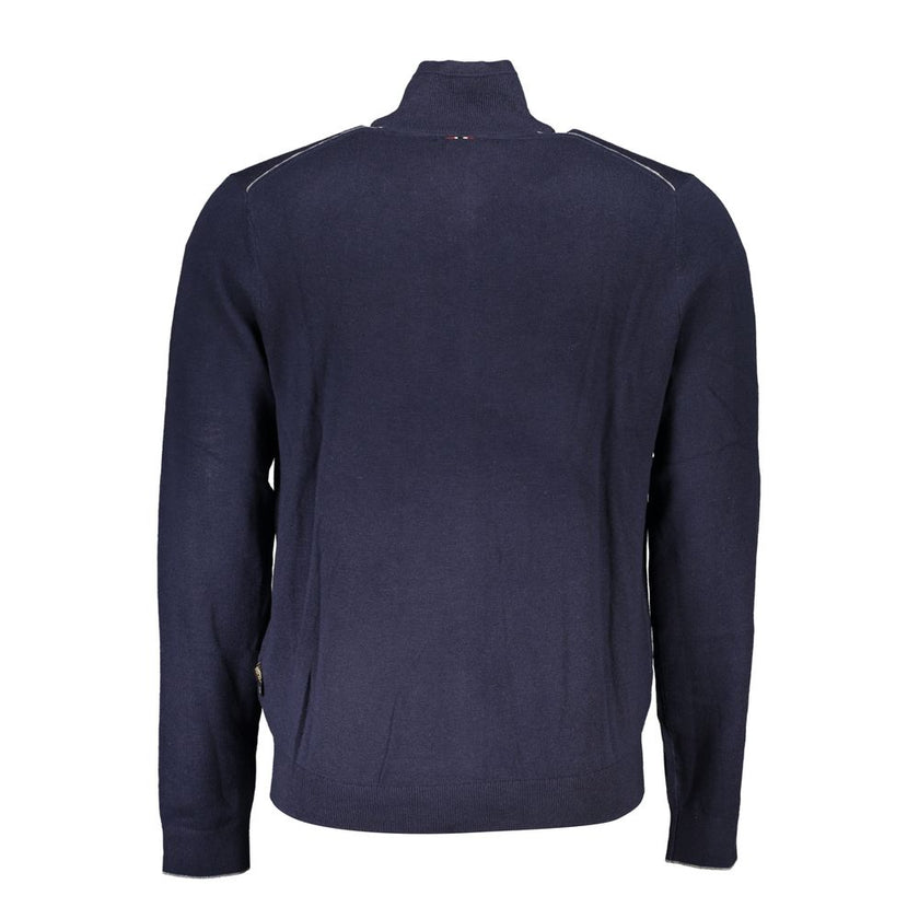 Napapijri Blauer Stoffpullover